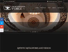 Tablet Screenshot of northwindsforge.com